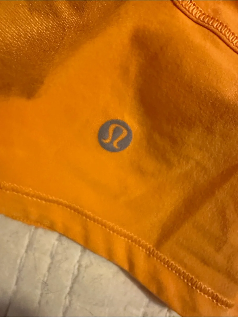 Lululemon Bright Orange Athletic Skort size 10